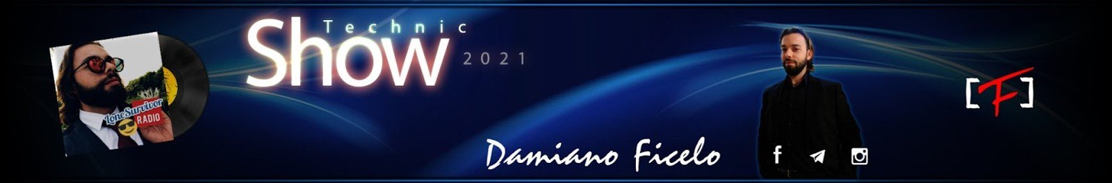 Il banner del canale YouTube Technic Show di Damiano Ficelo