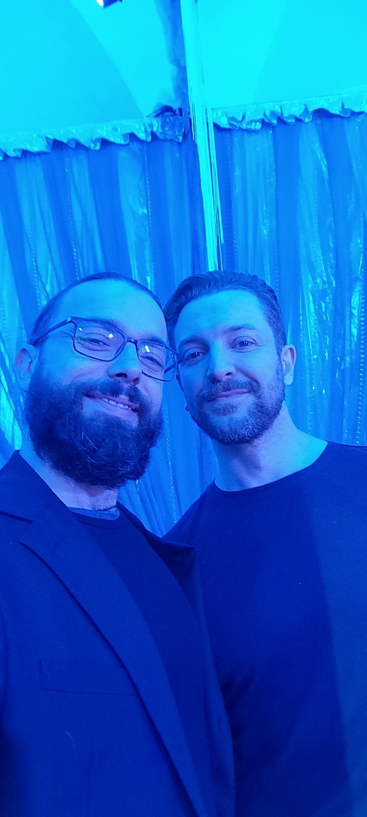 Con Maurizio Merluzzo