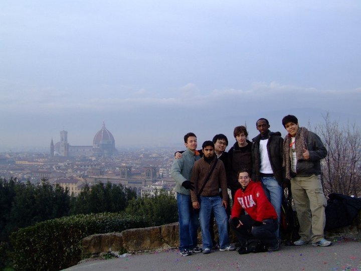 Firenze vista dal belvedere, negli anni di Loppiano